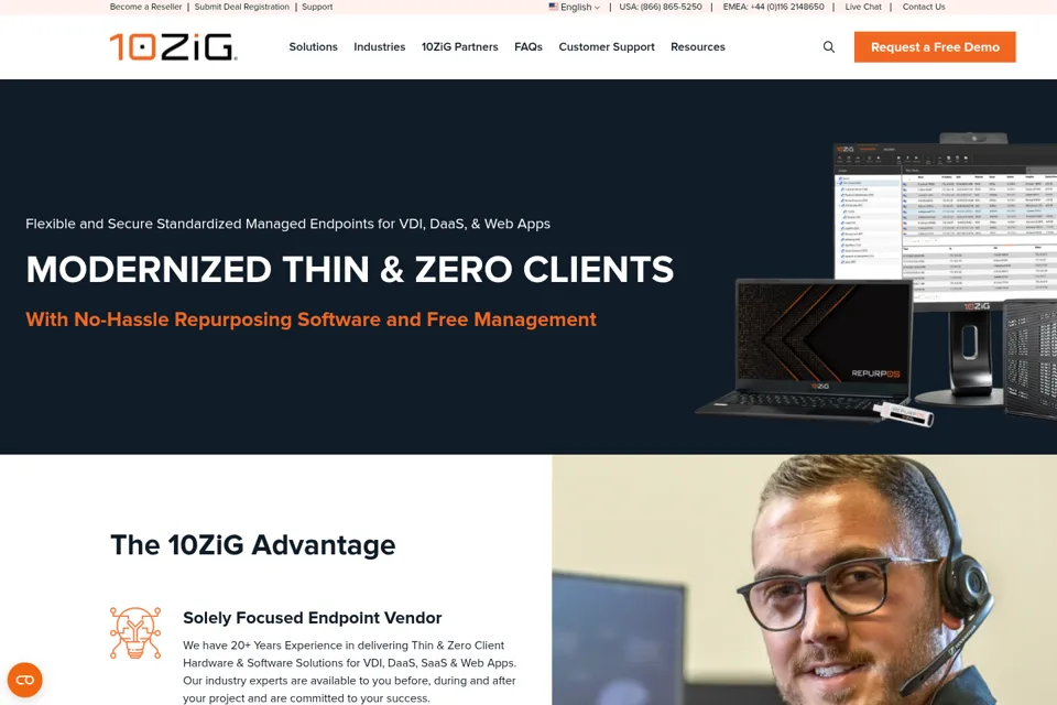 Landing page preview