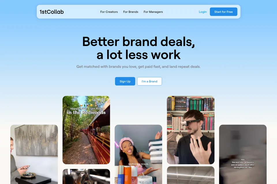 Landing page preview