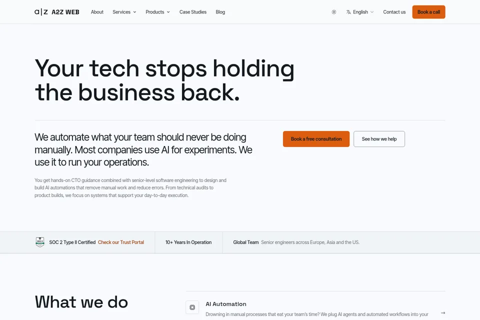 Landing page preview