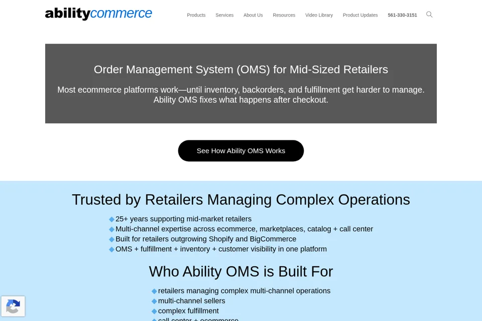 Landing page preview