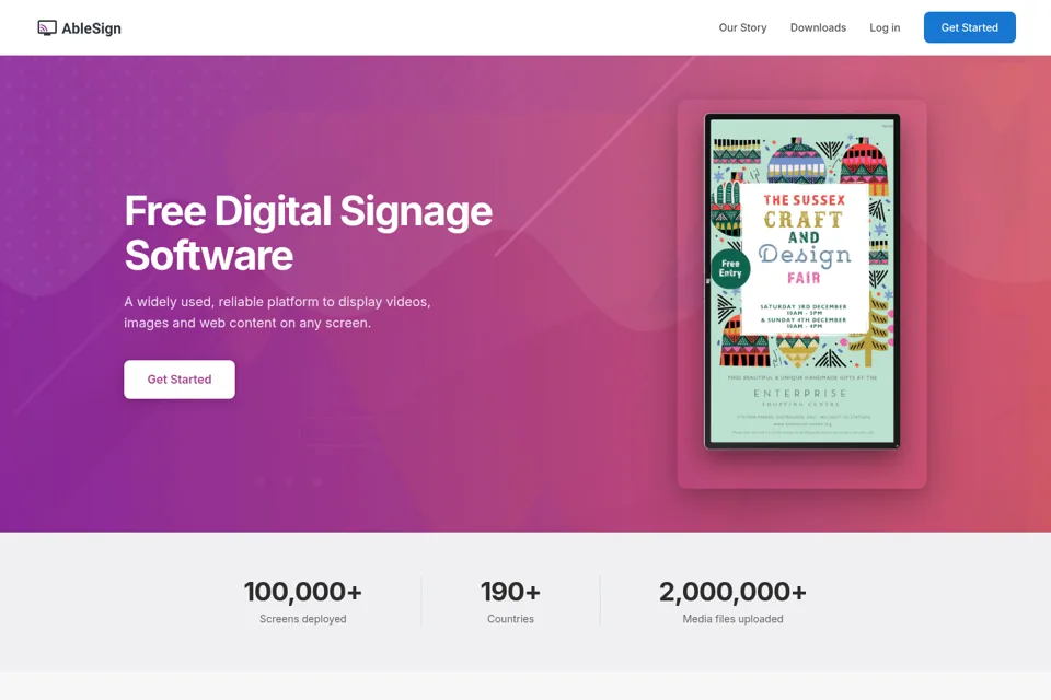Landing page preview