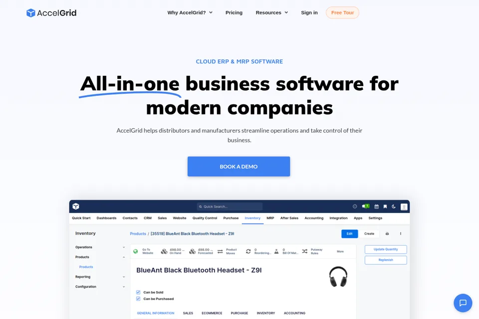 Landing page preview