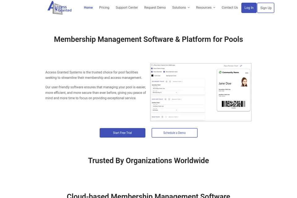 Landing page preview