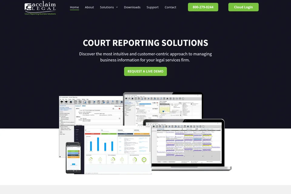 Landing page preview
