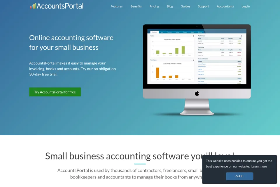 Landing page preview