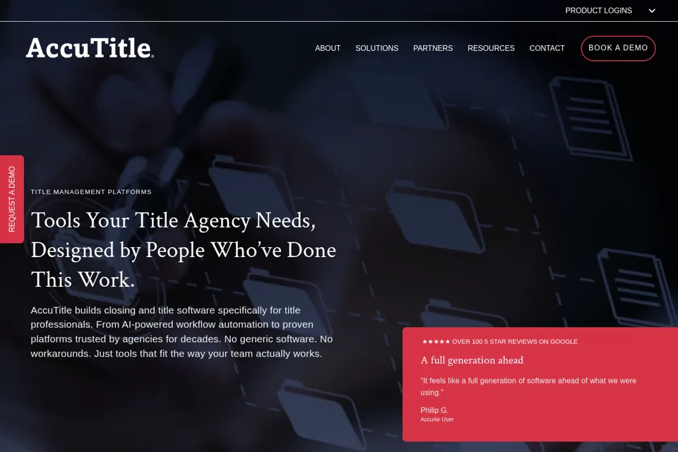 Landing page preview
