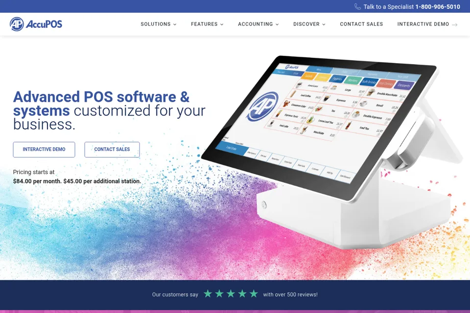 Landing page preview
