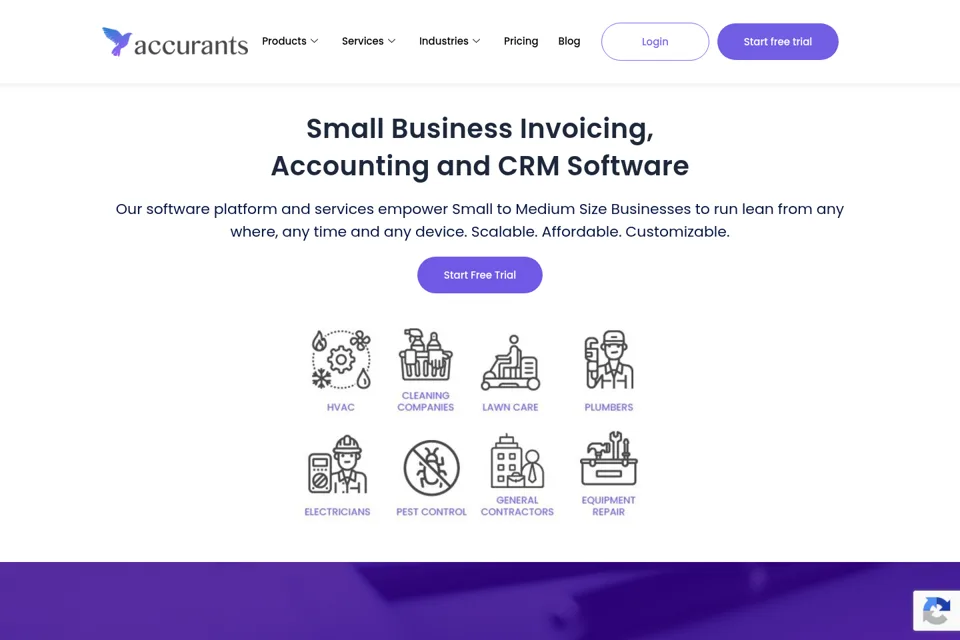 Landing page preview
