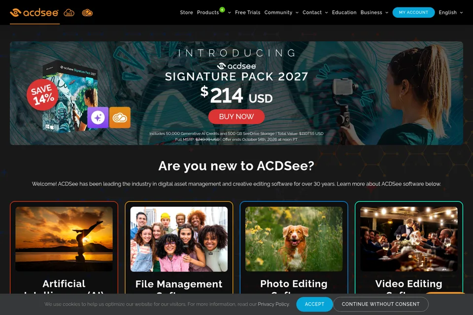 Landing page preview