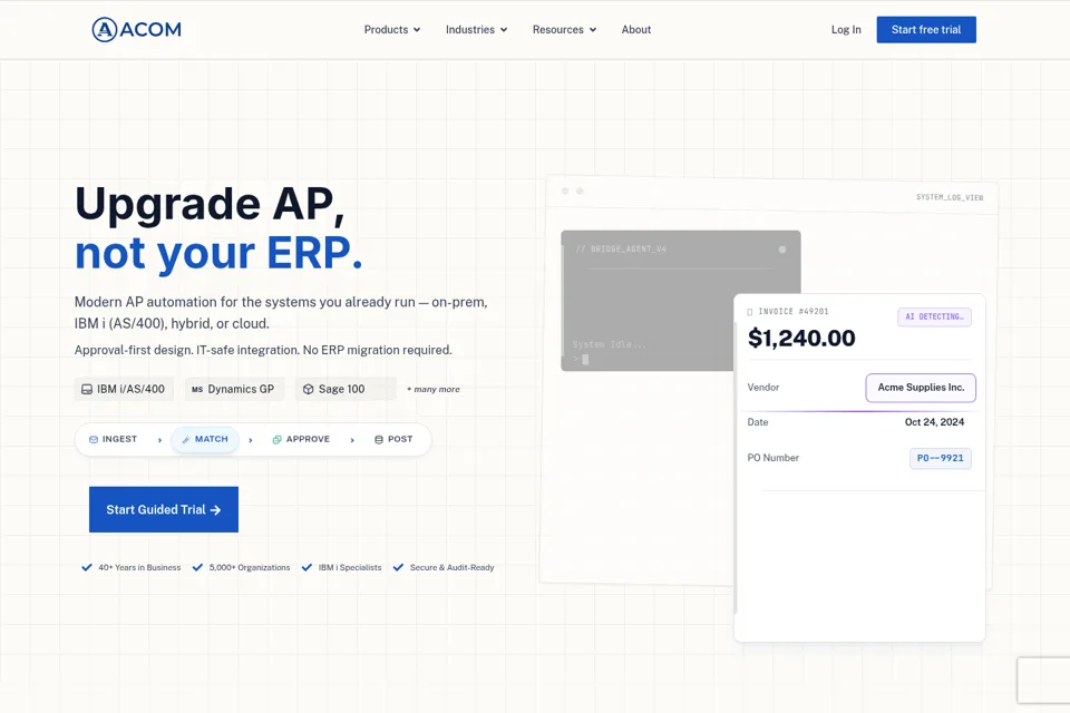 Landing page preview