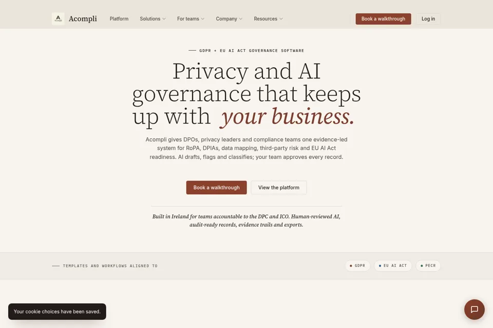 Landing page preview
