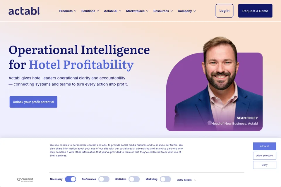 Landing page preview
