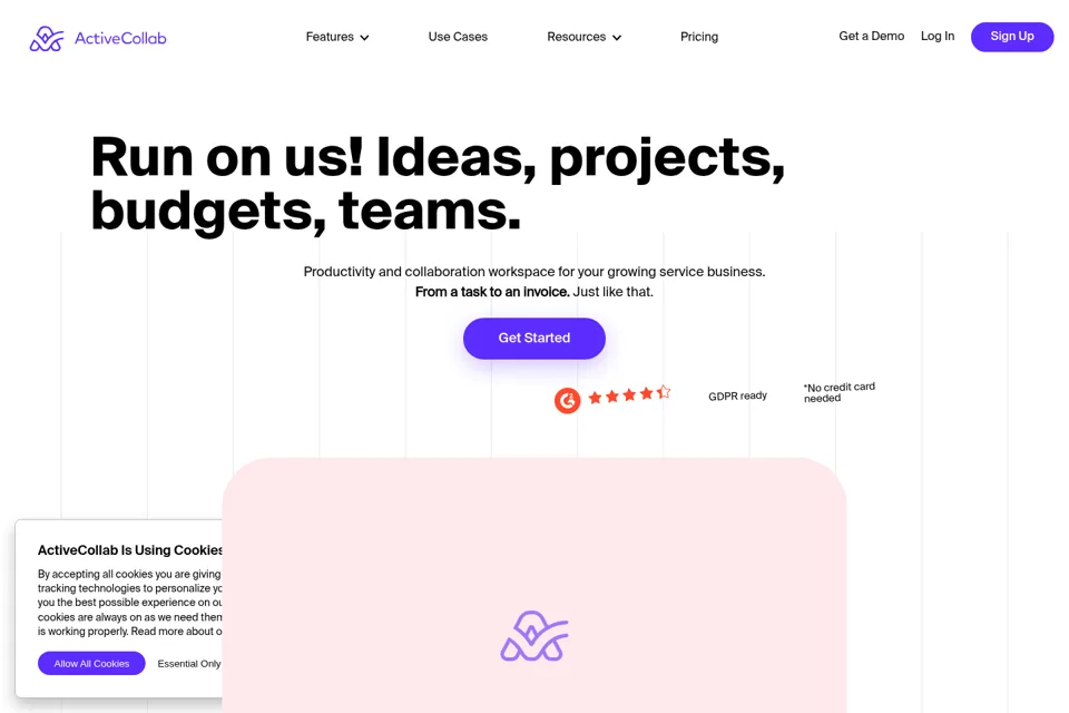Landing page preview