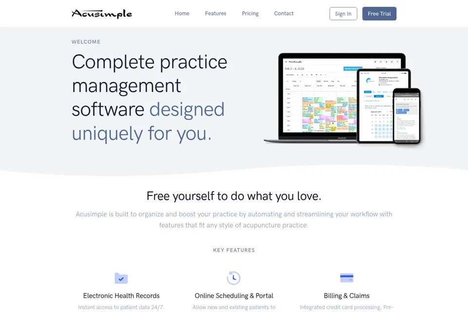 Landing page preview