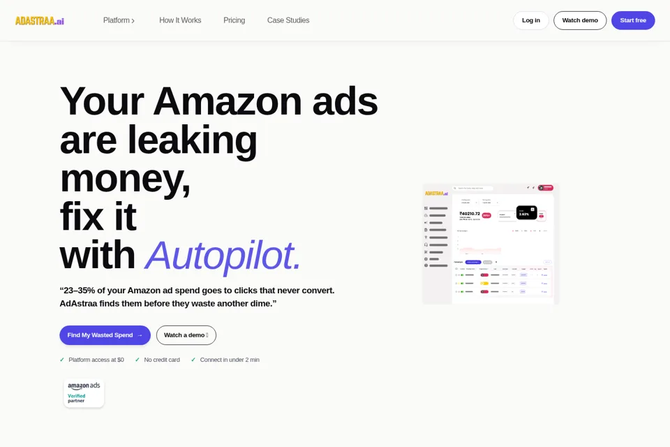 Landing page preview