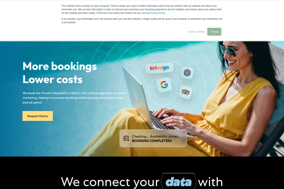 Landing page preview