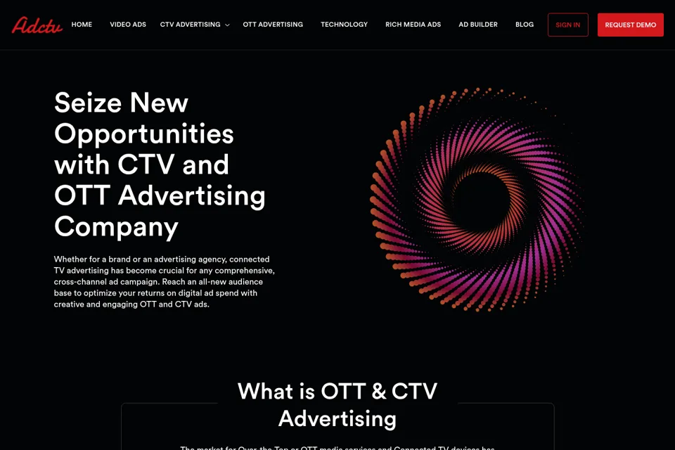 Landing page preview