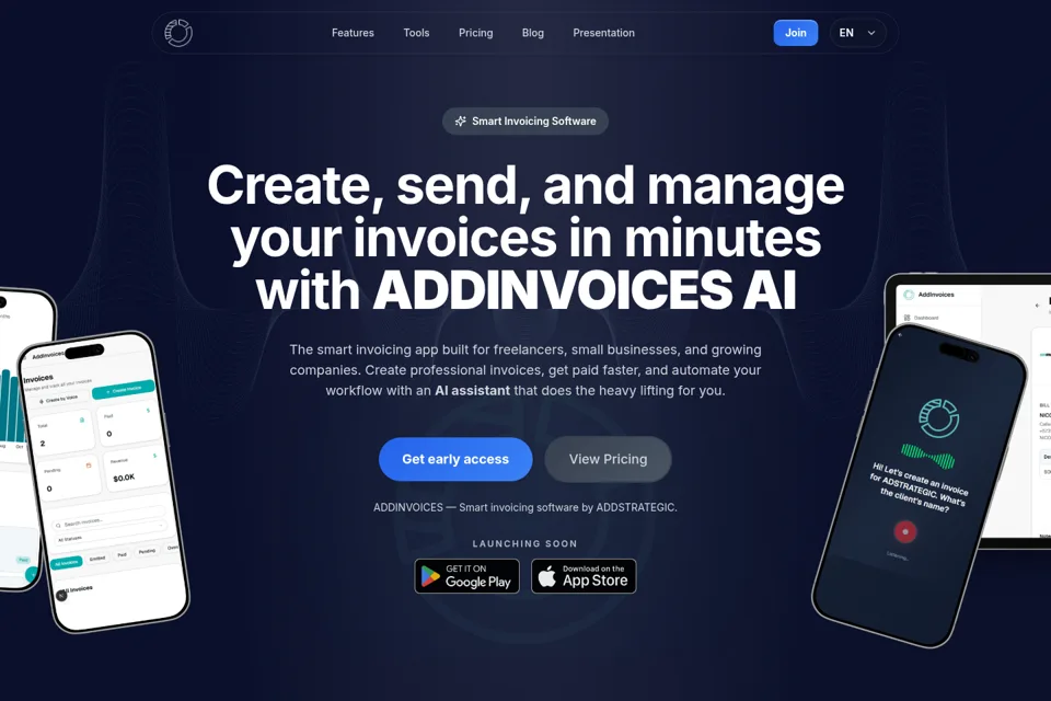 Landing page preview
