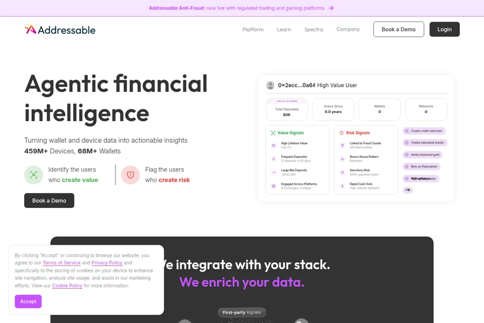 Landing page preview