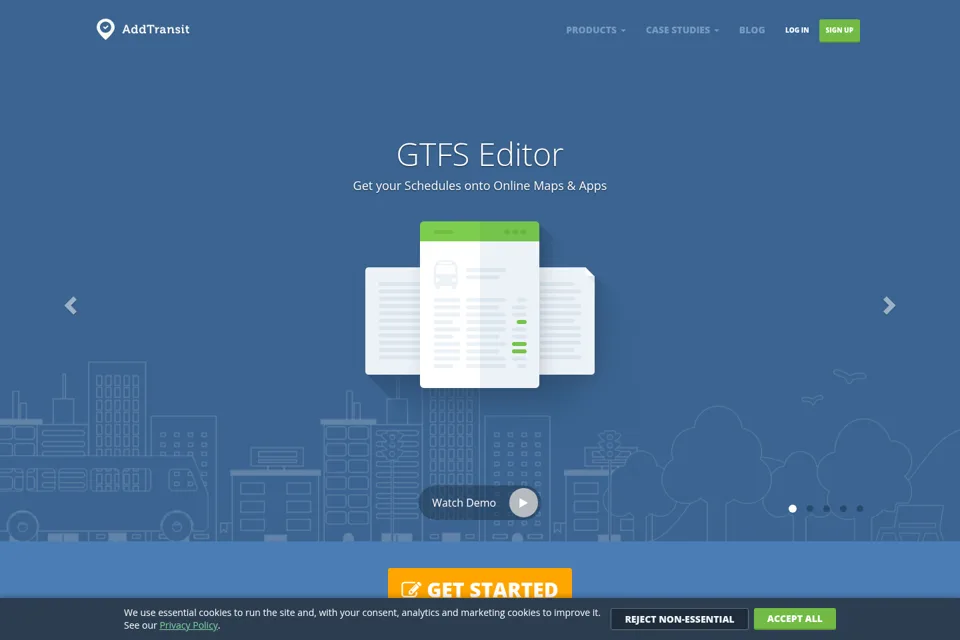Landing page preview