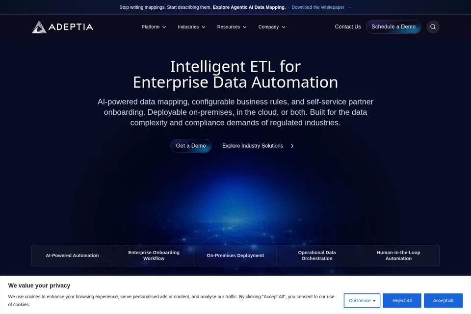 Landing page preview