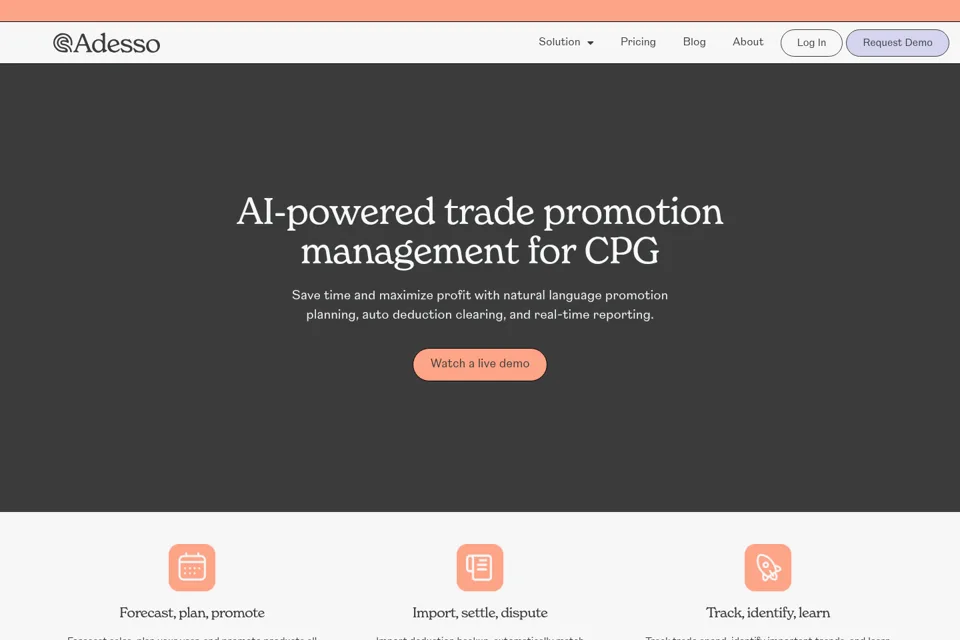 Landing page preview