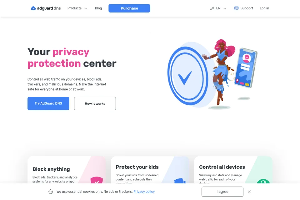 Landing page preview