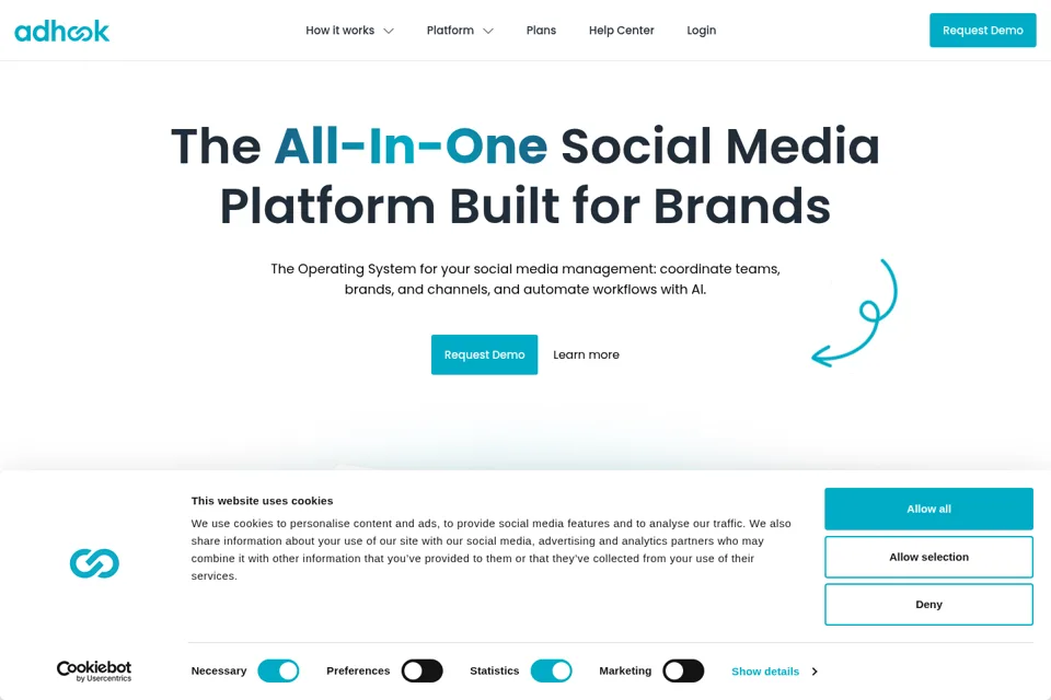 Landing page preview