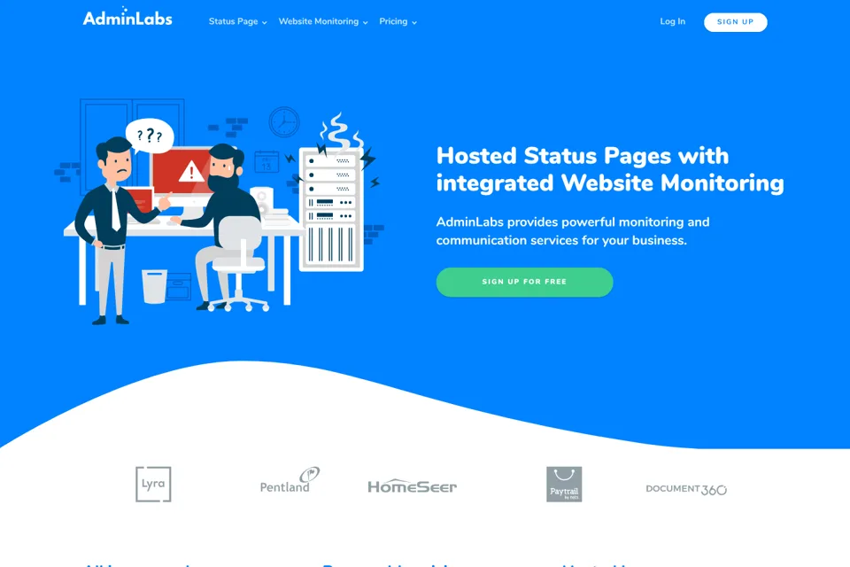 Landing page preview