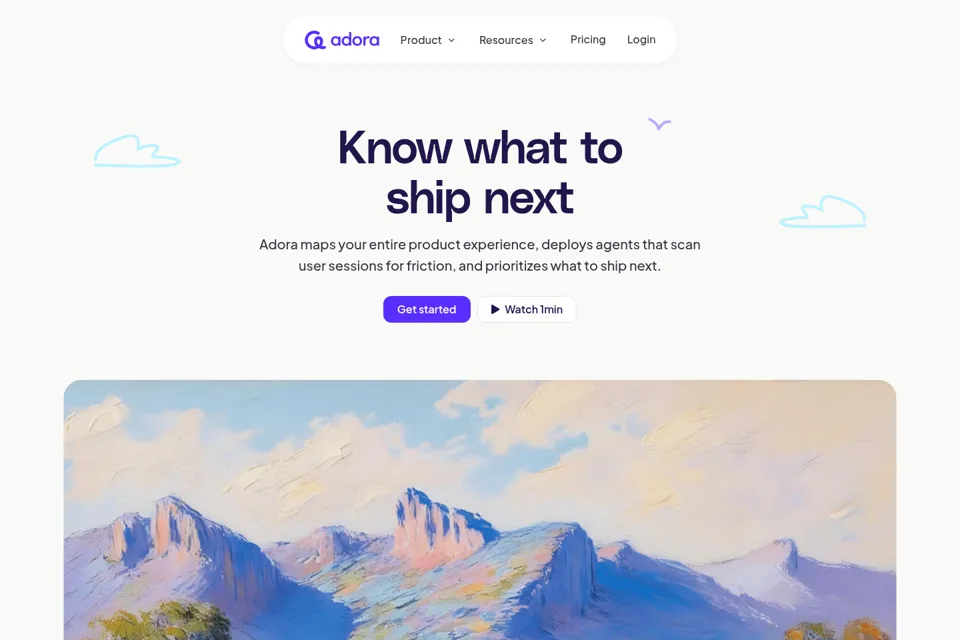 Landing page preview