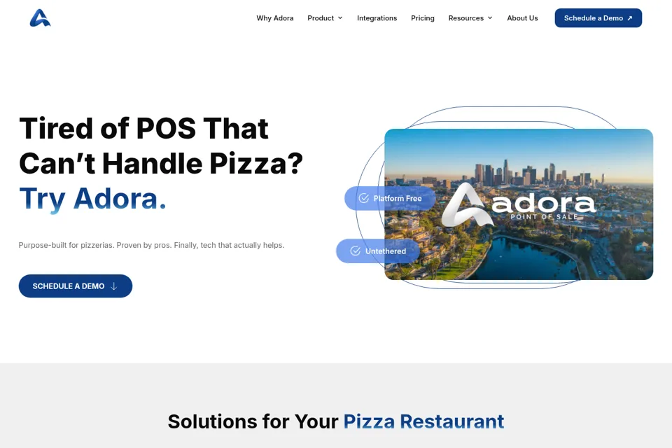 Landing page preview