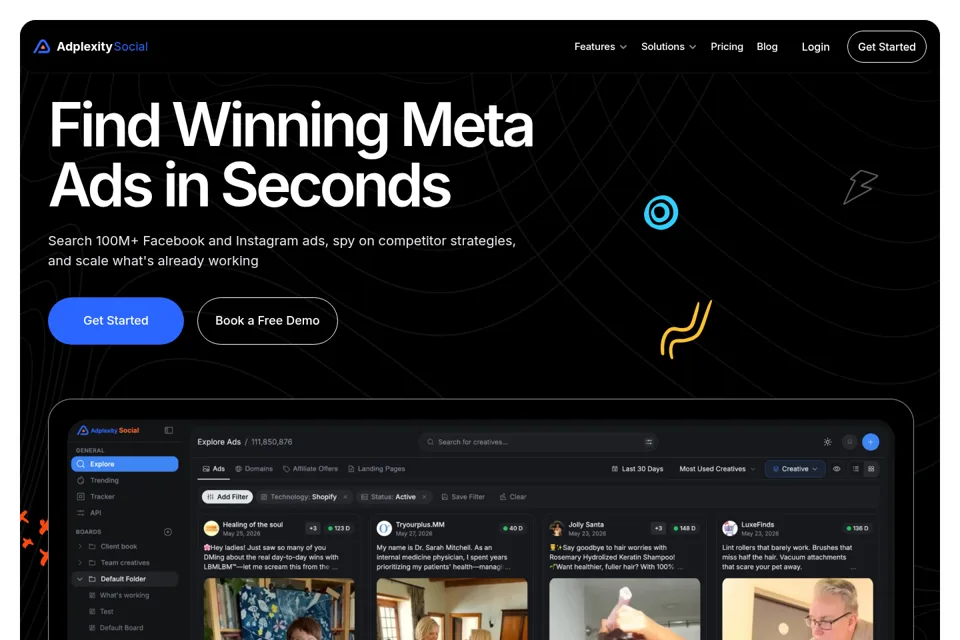 Landing page preview