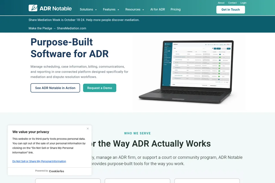 Landing page preview