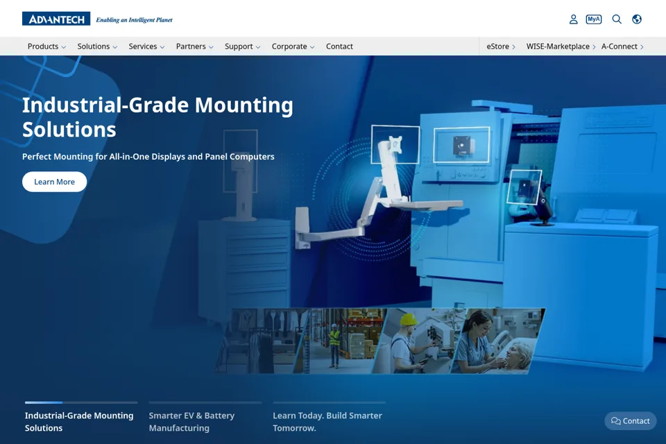 Landing page preview