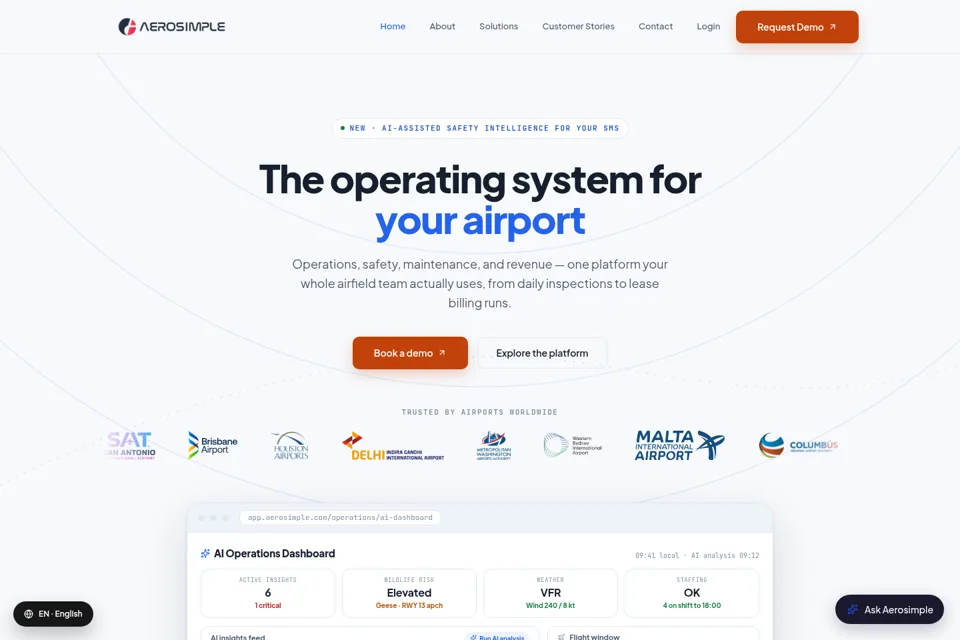 Landing page preview