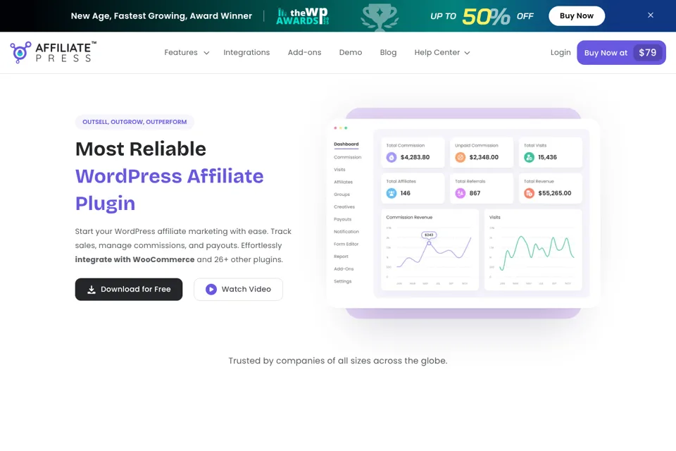Landing page preview