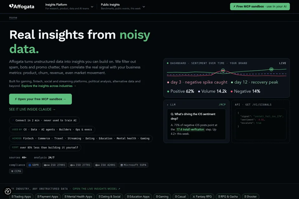 Landing page preview