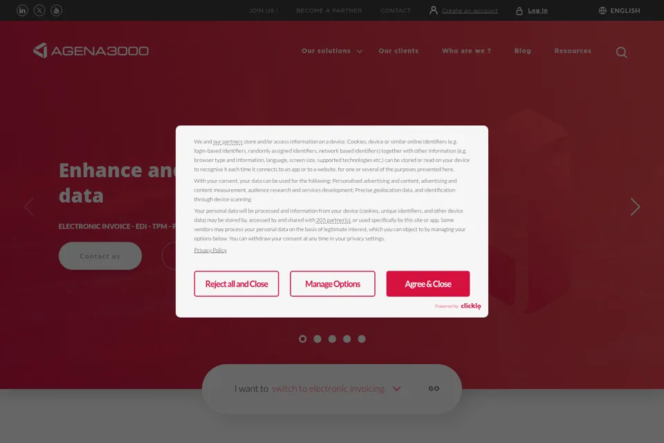Landing page preview