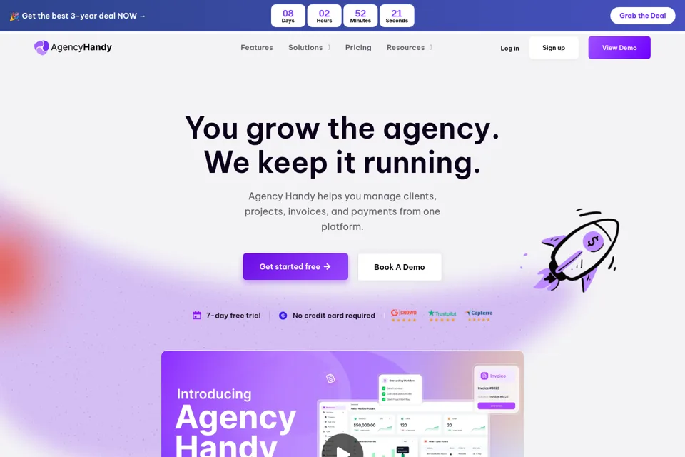 Landing page preview