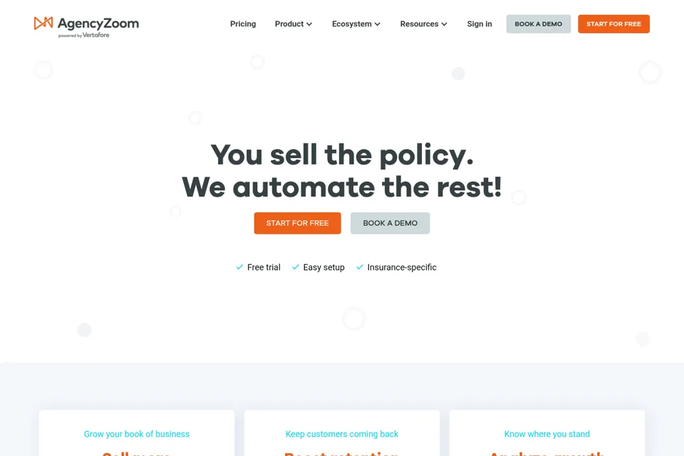 Landing page preview