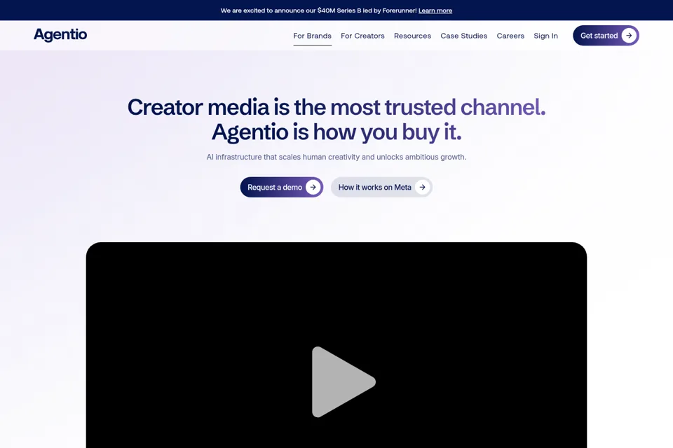 Landing page preview