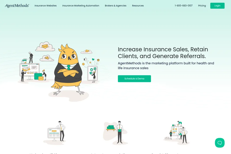 Landing page preview