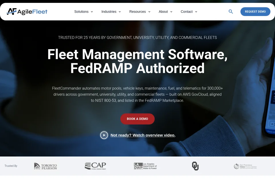 Landing page preview