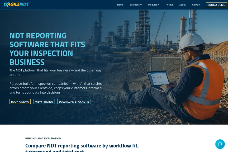 Landing page preview