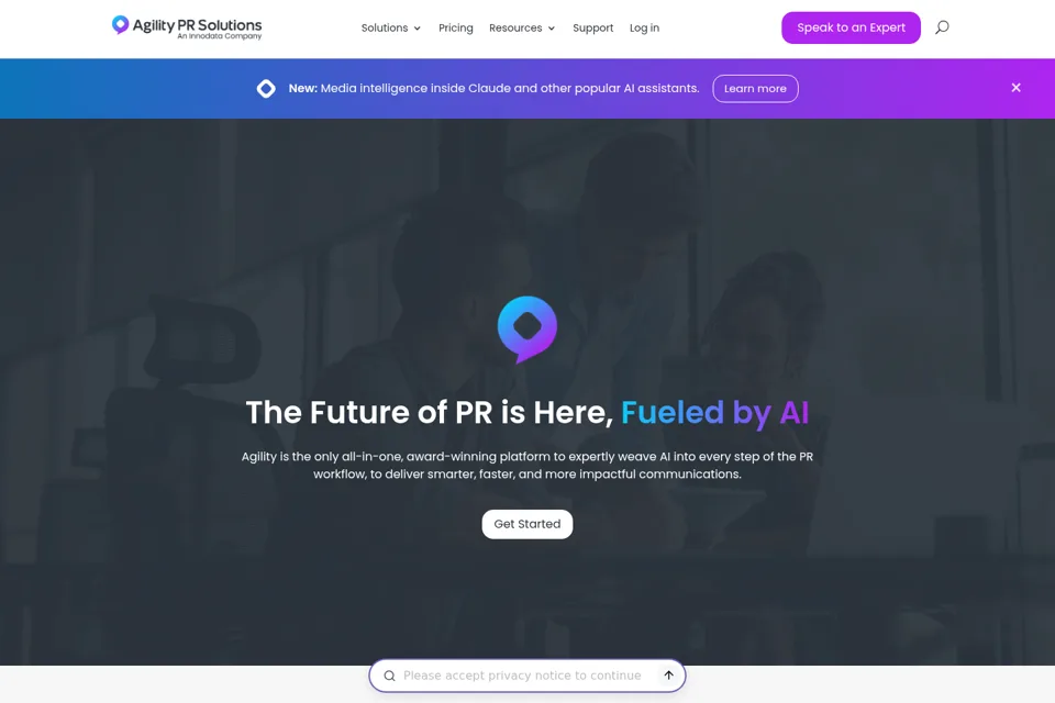 Landing page preview