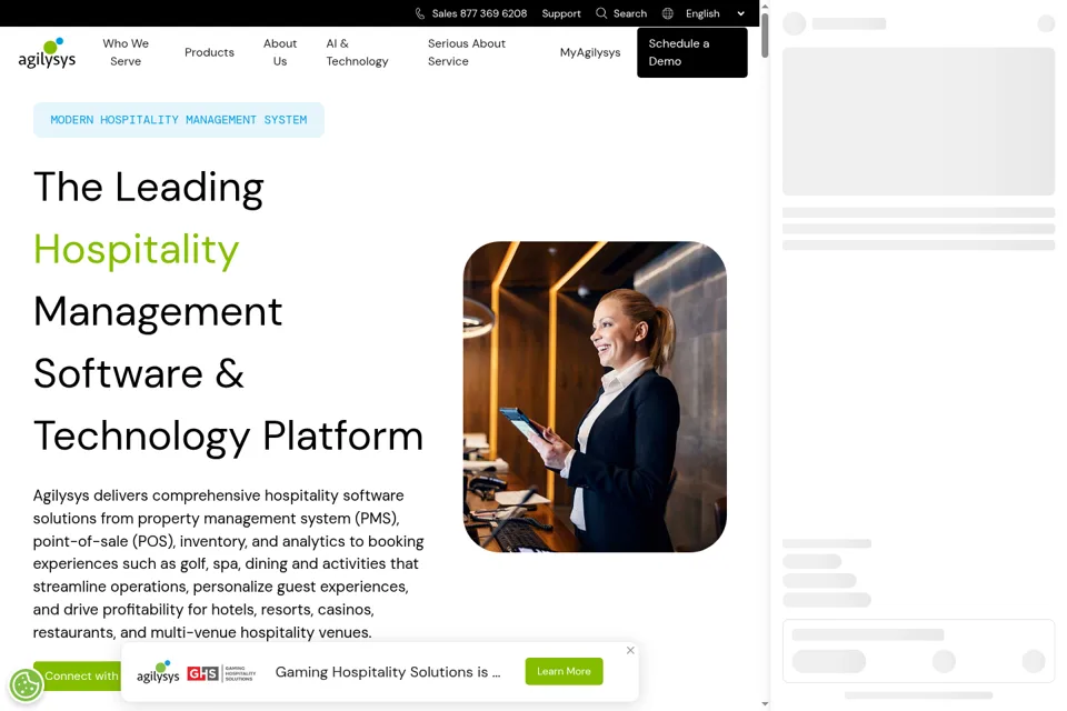 Landing page preview