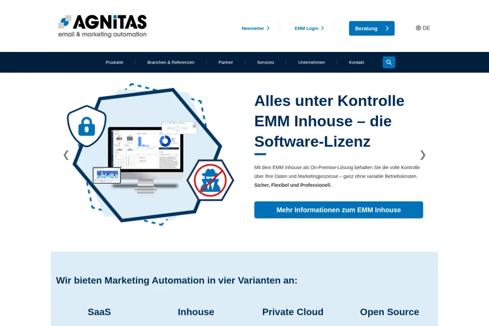 Landing page preview