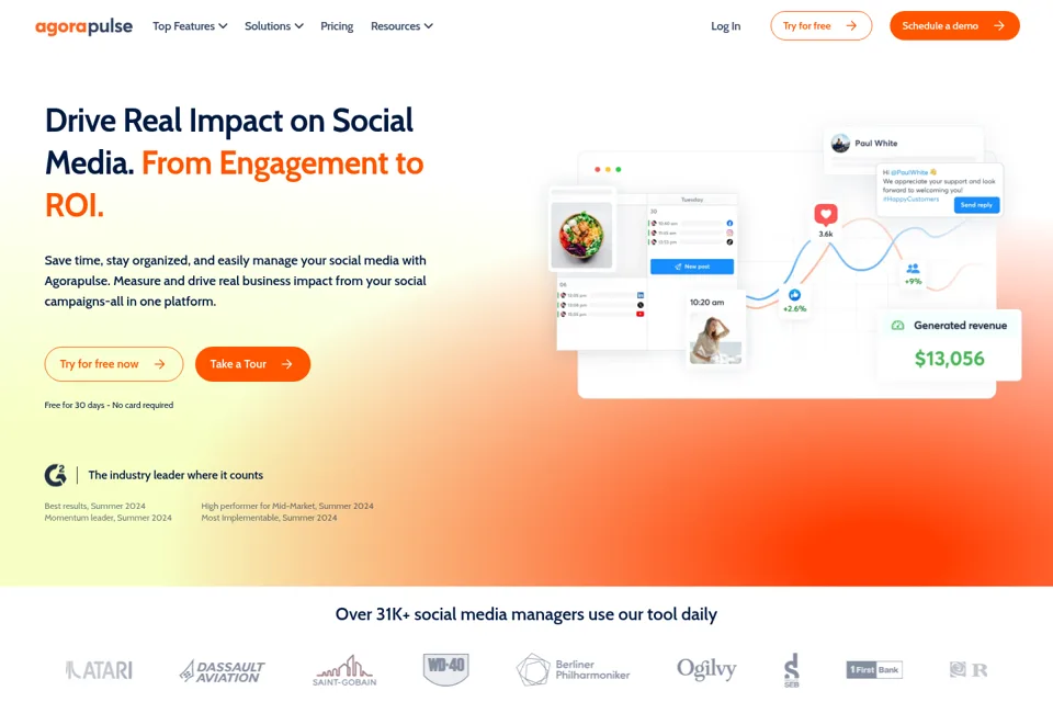 Landing page preview