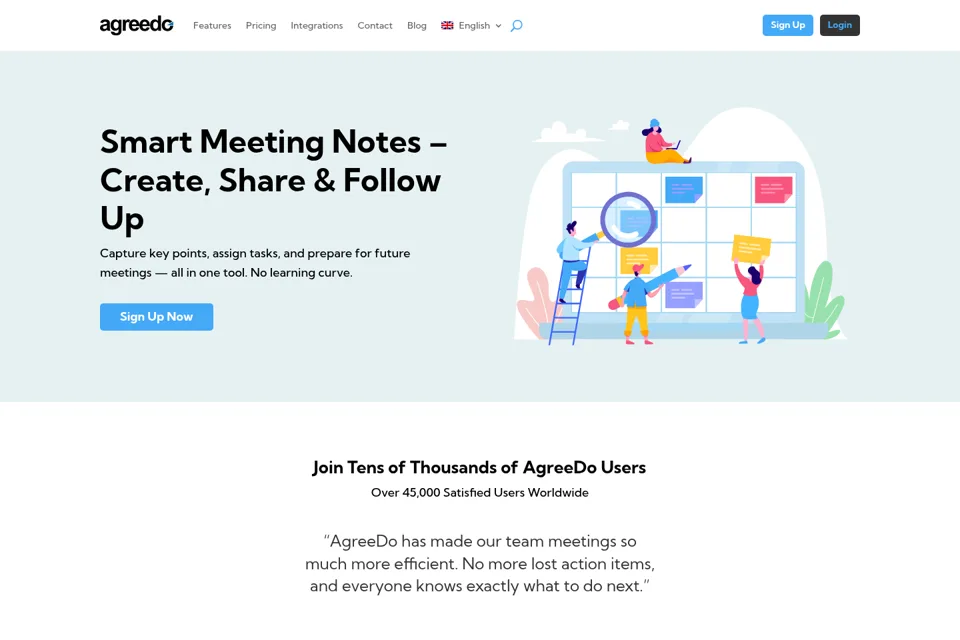 Landing page preview