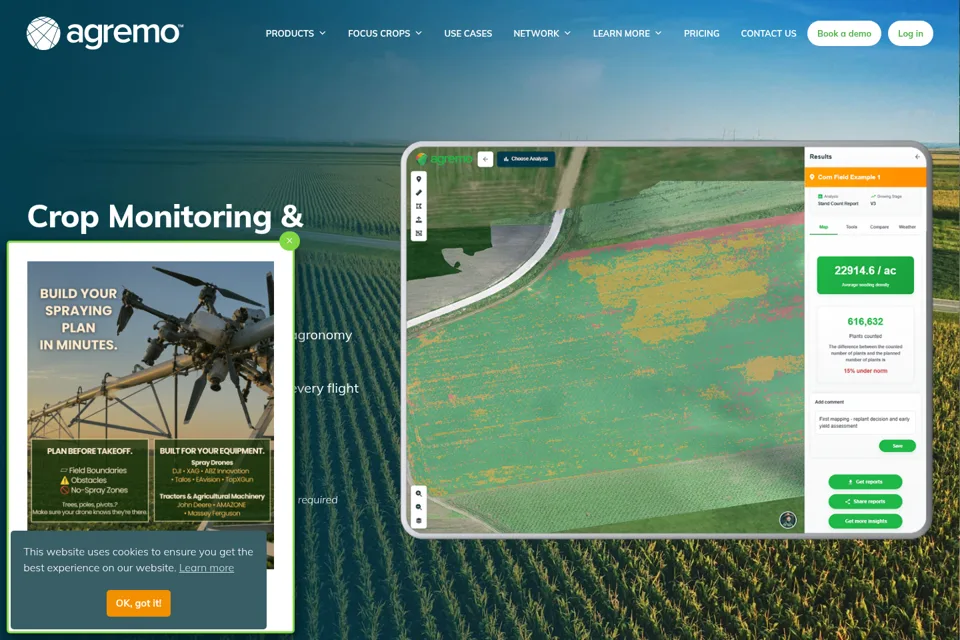 Landing page preview